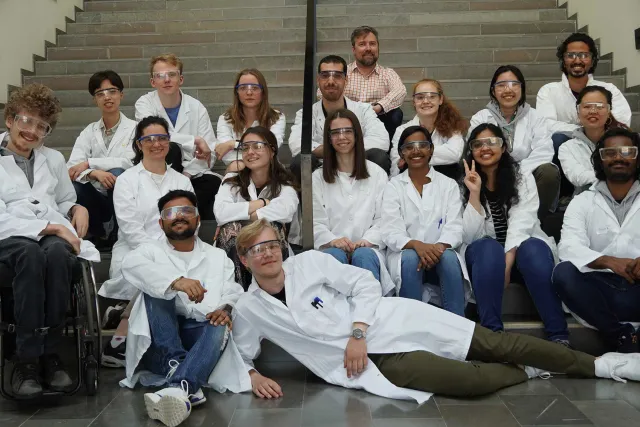 Photo of students